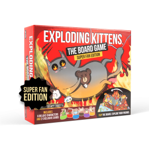 Exploding Kittens: The Board Game (Super Fan Edition)