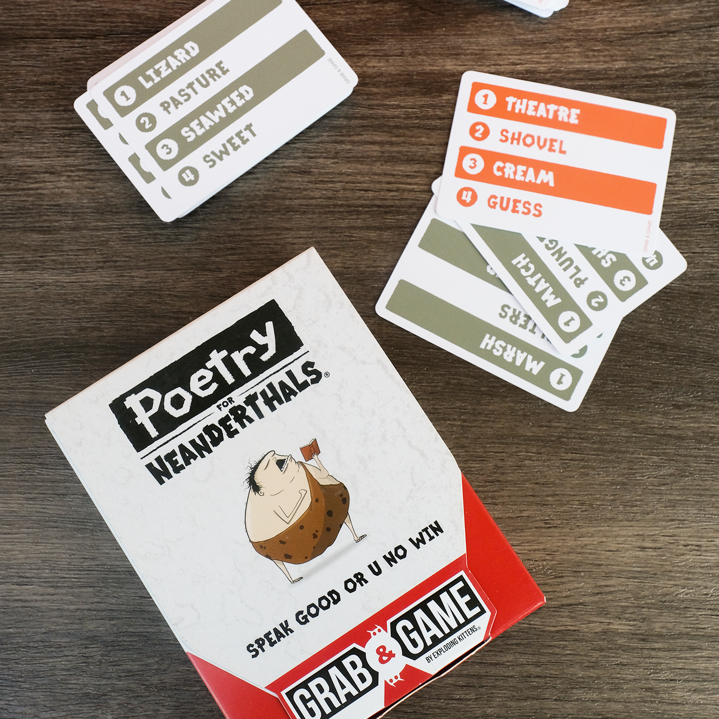 Poetry For Neanderthals: Grab & Game Edition - Image 6