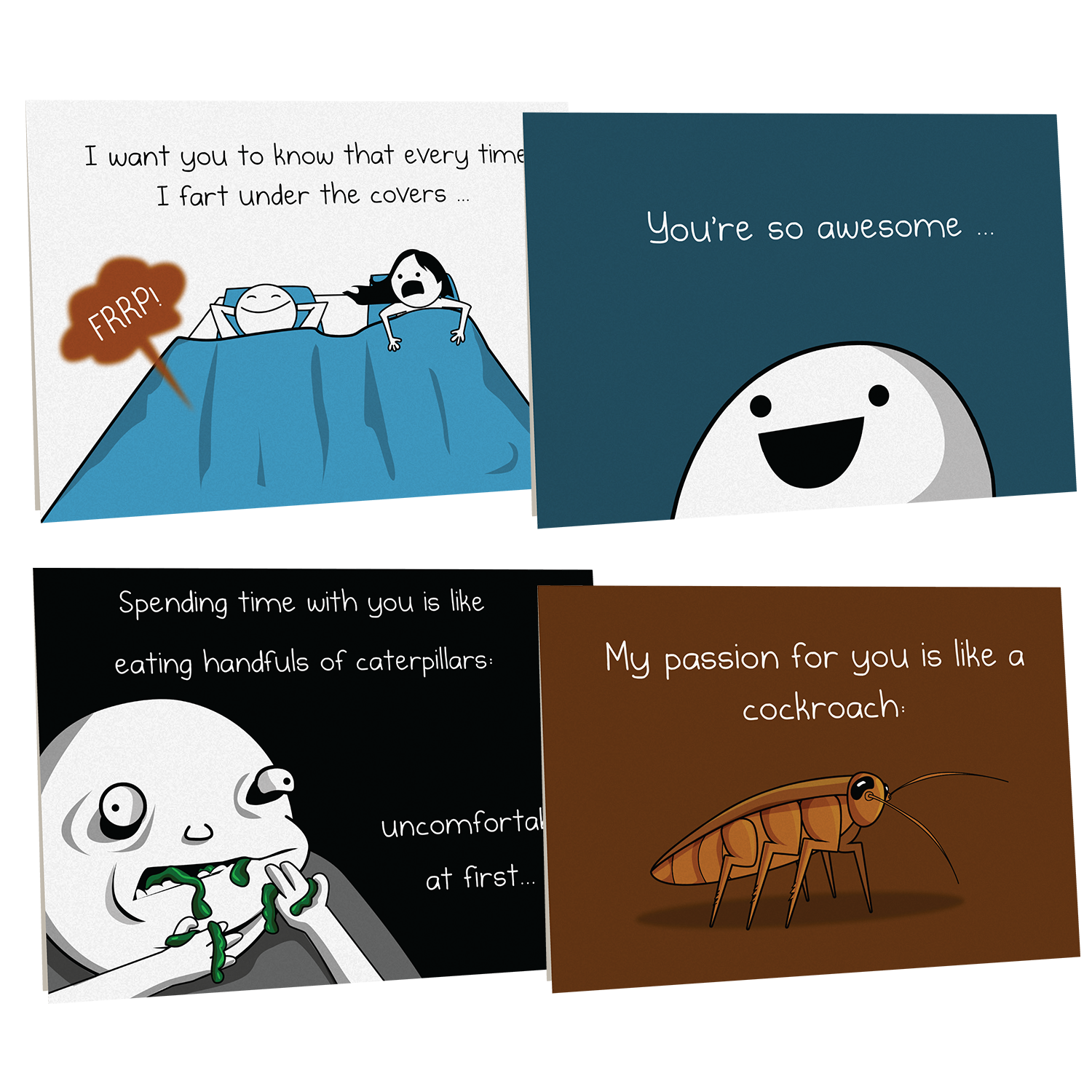 NSFW Love & Friendship Cards Vol. D - 4 pack - Image 2