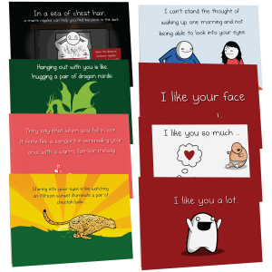 NSFW Love & Friendship Cards Vol. A - 8 pack