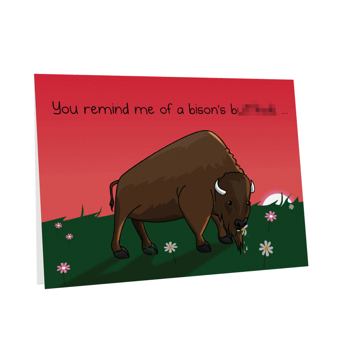 Bison - NSFW Friendship Card - Image 2