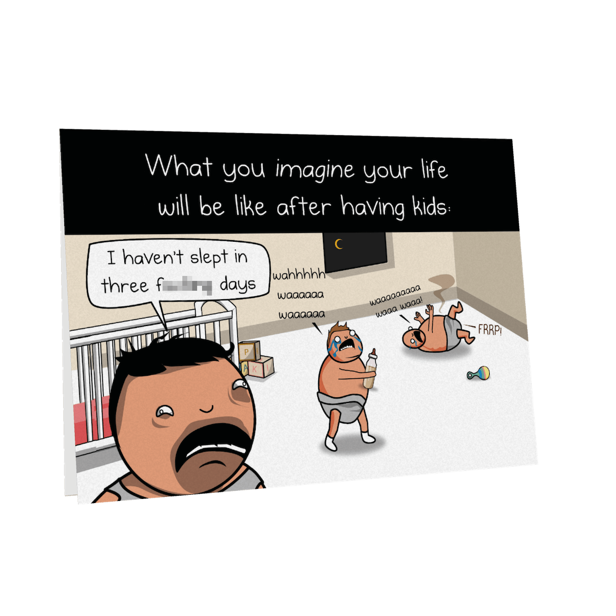 Newborn Baby - NSFW Friendship Card - Image 2