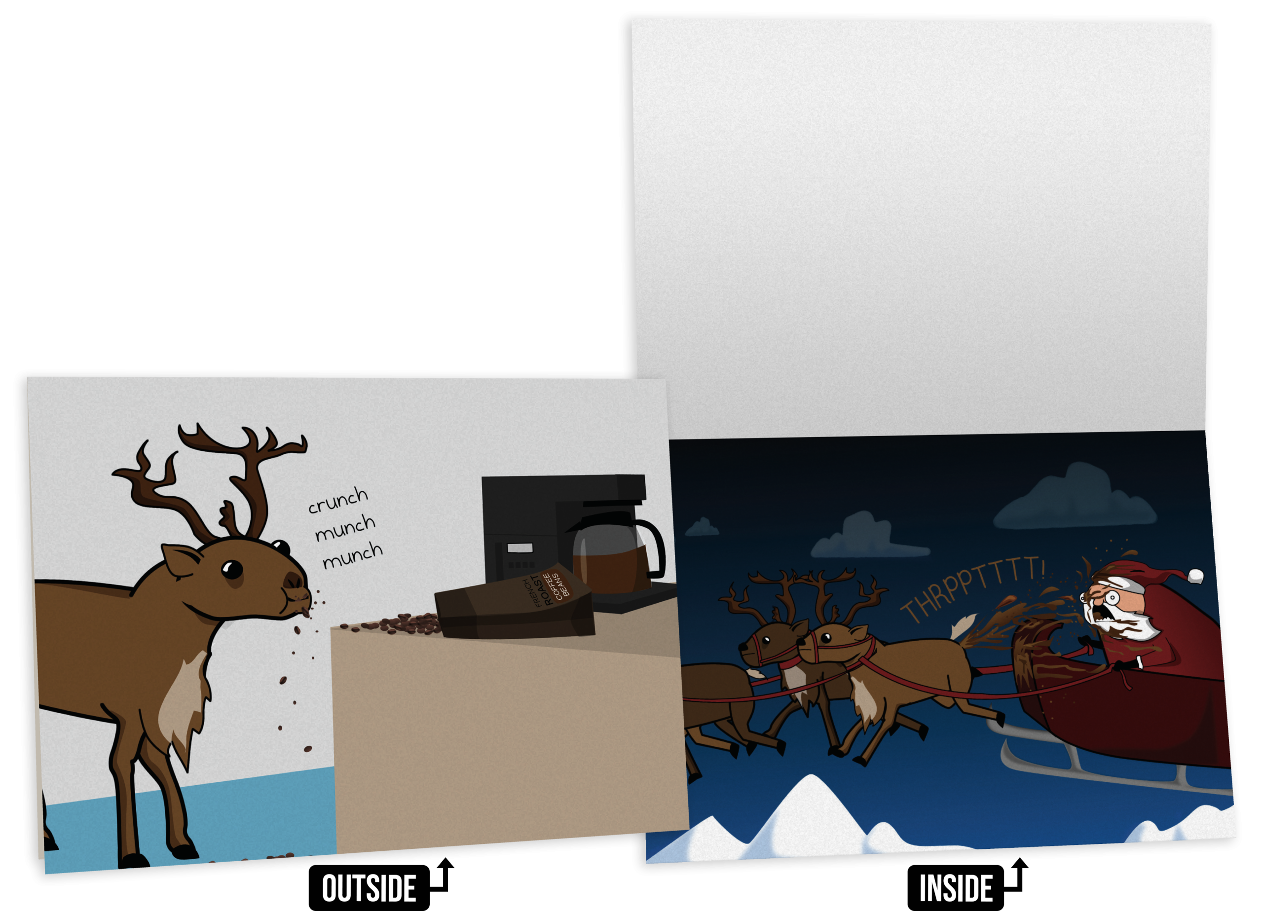 NSFW Christmas Greeting Card Bundle - 4 pack - Image 4