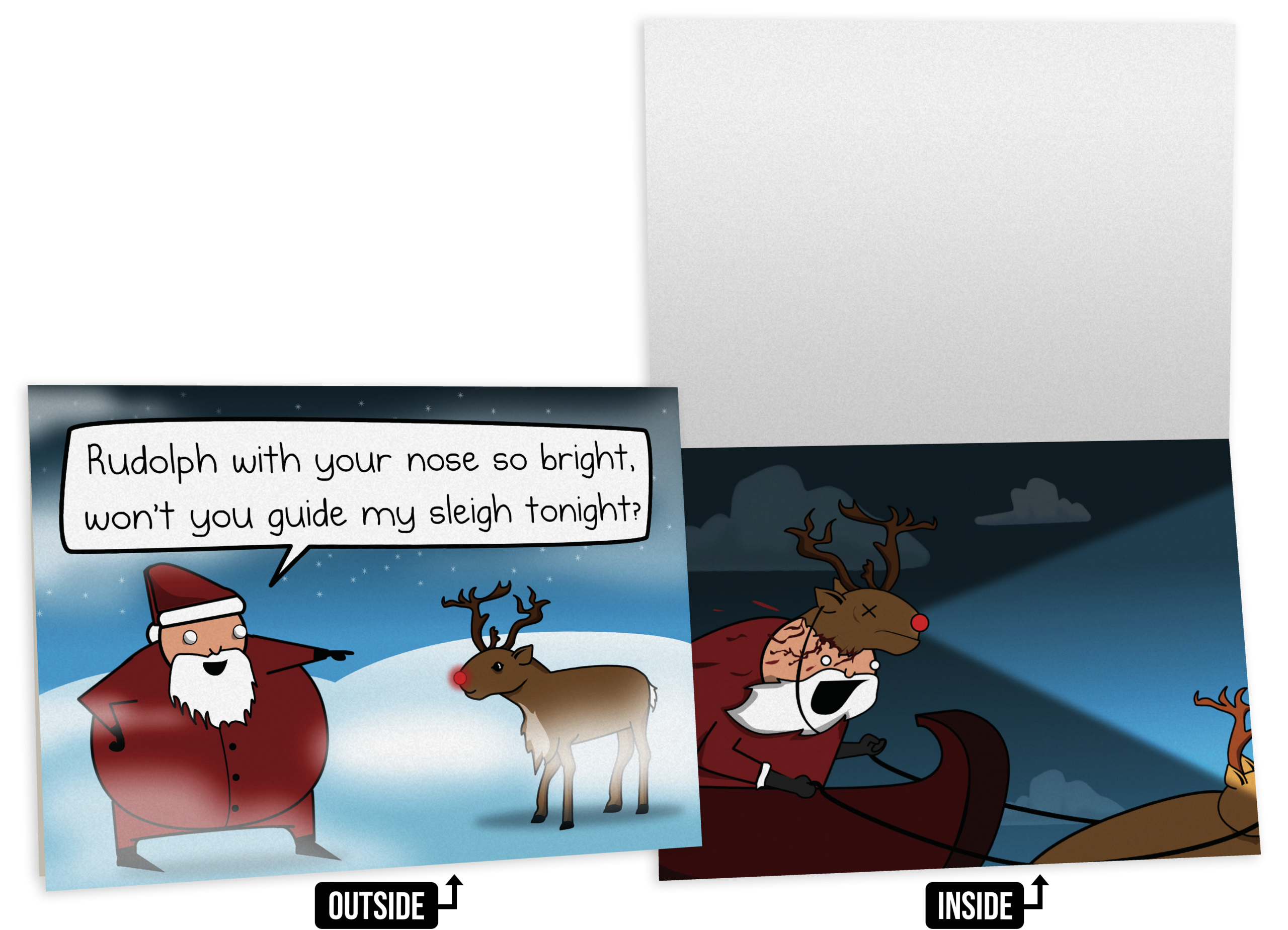 NSFW All Holiday Greeting Card Bundle - 8 pack - Image 8