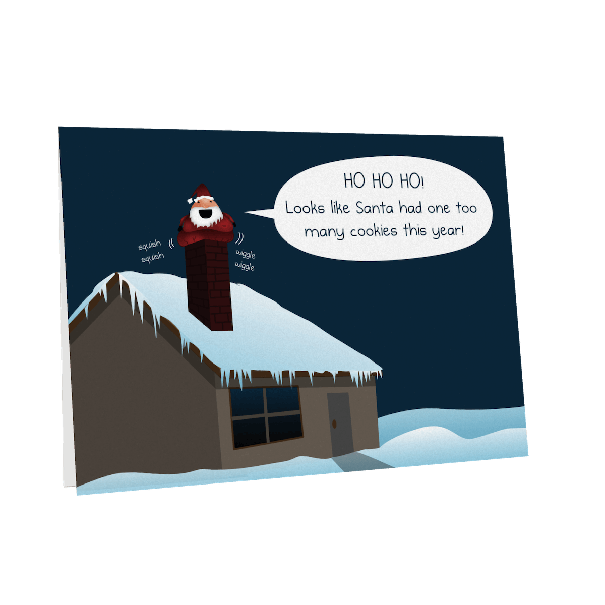 NSFW Santa's Cookies - Holiday Card - Image 2