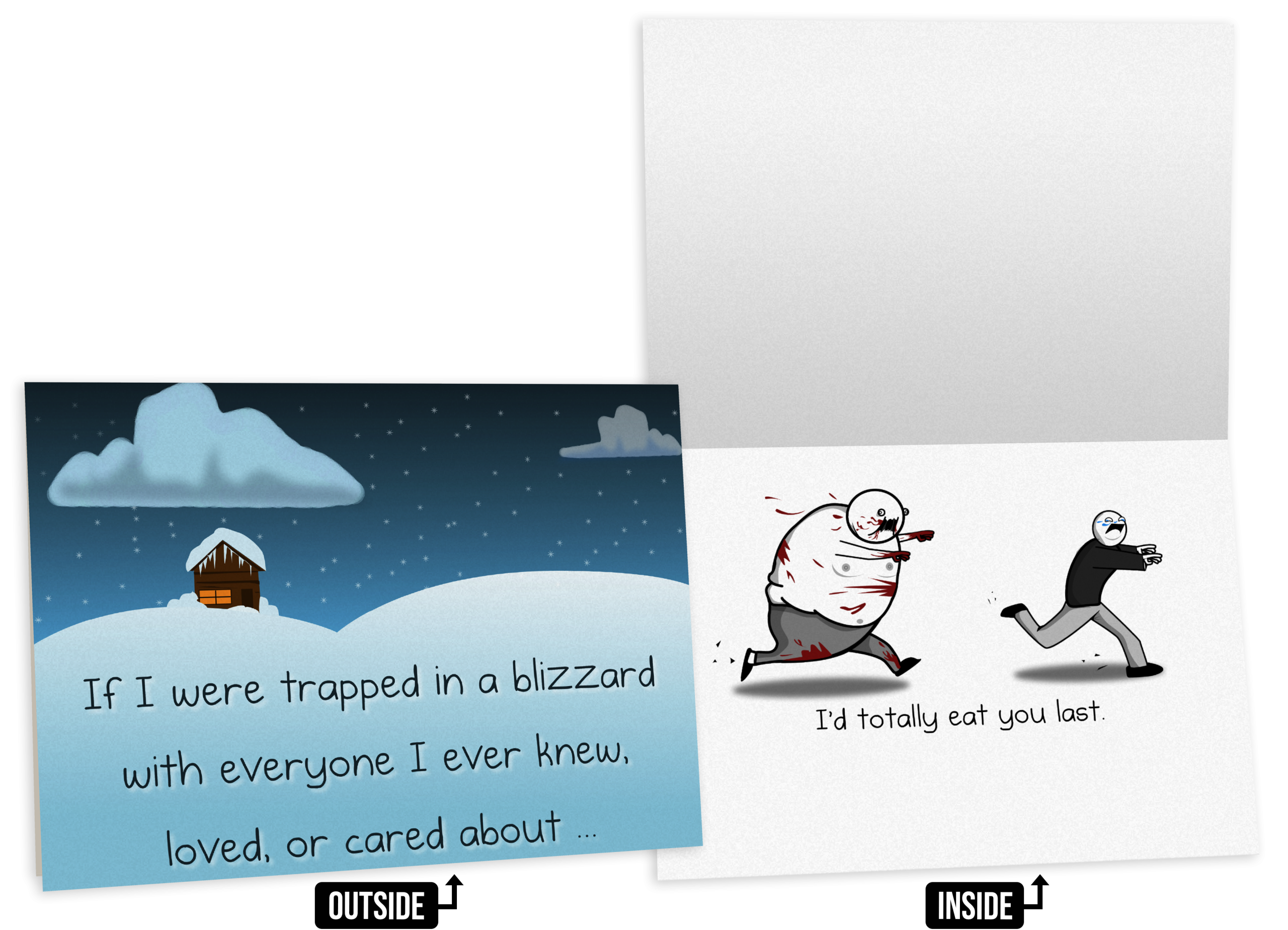 NSFW All Holiday Greeting Card Bundle - 8 pack - Image 3
