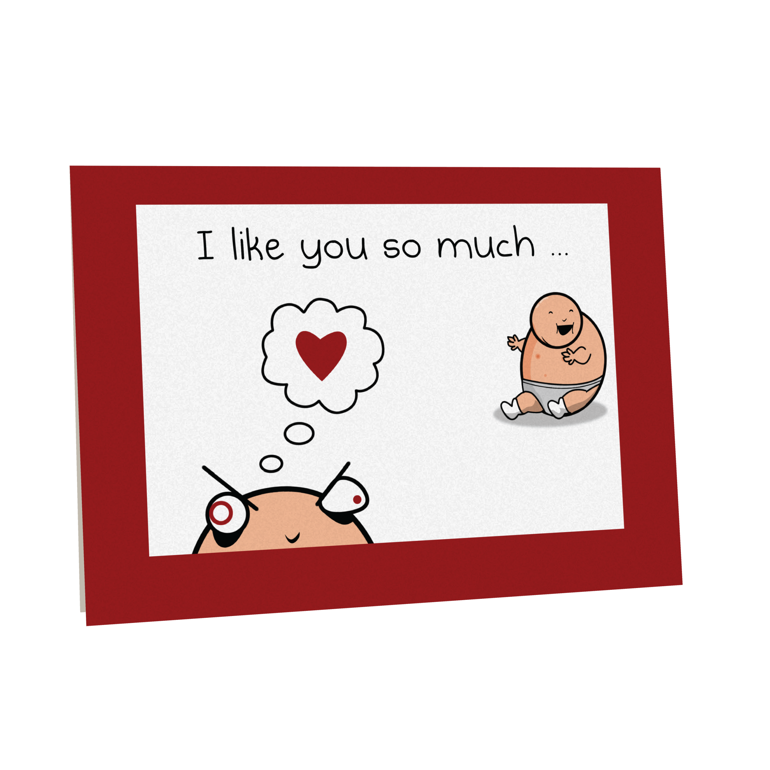 Baby Kick - NSFW Love & Friendship Greeting Card - Image 2