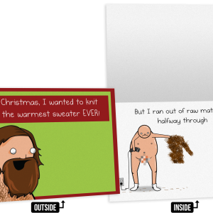 Sweater - NSFW Holiday Greeting Card