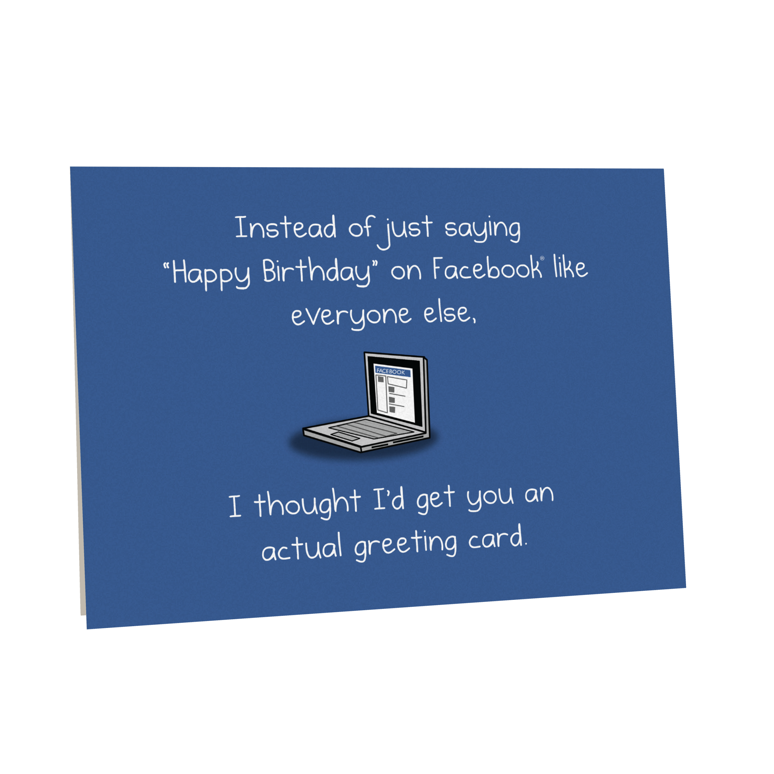 Facebook Panda - NSFW Birthday Greeting Card - Image 2