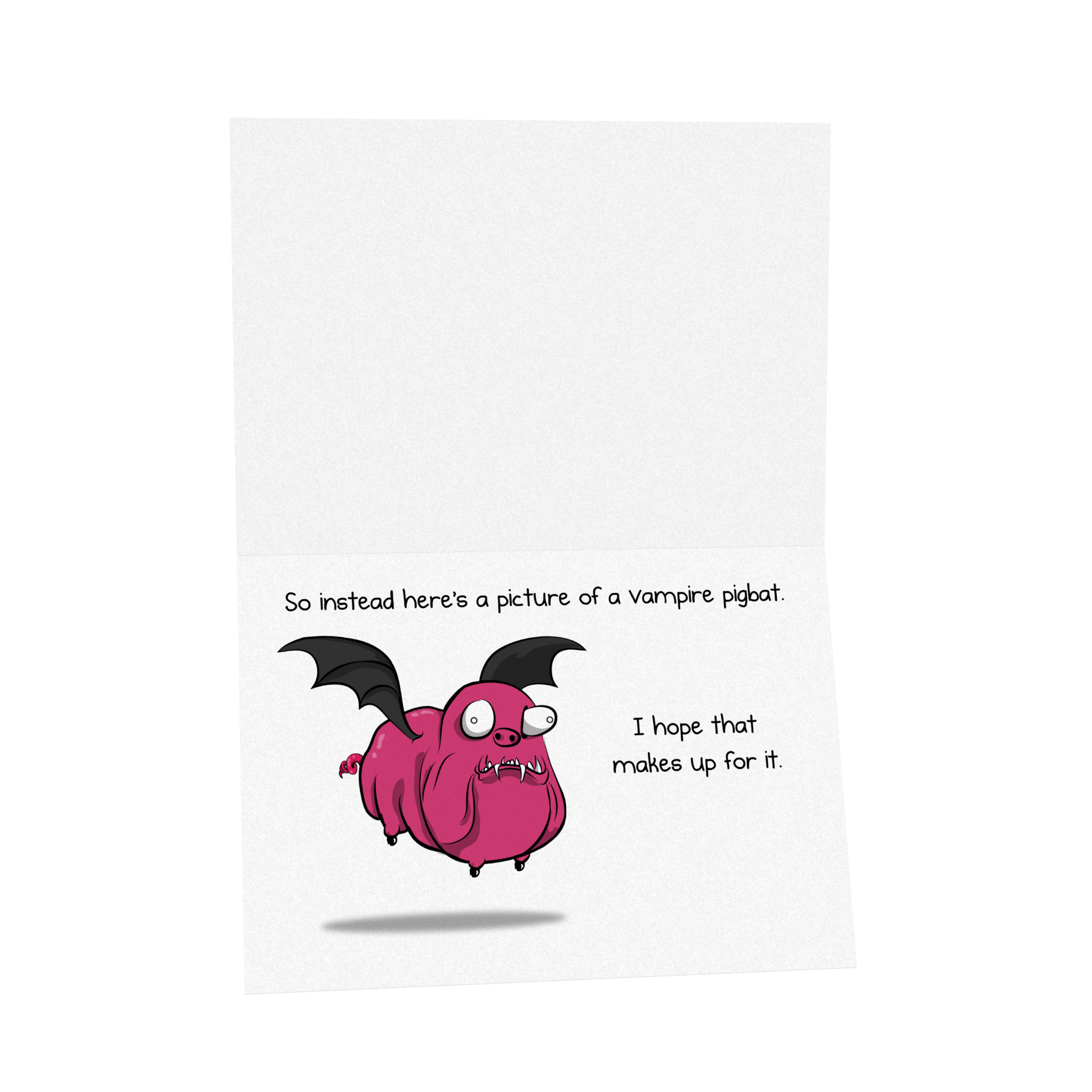 Pigbat - Birthday Greeting Card - Image 3