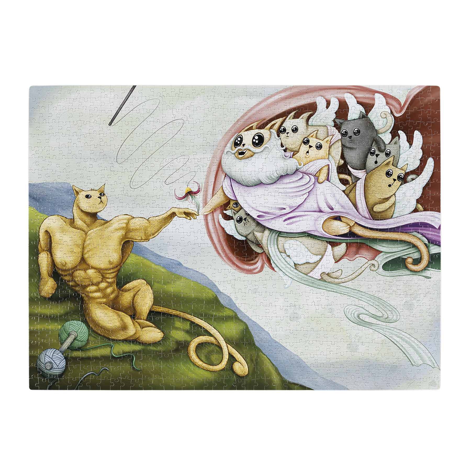 The Creation of Cat (1000 Piece Puzzle) - Image 3