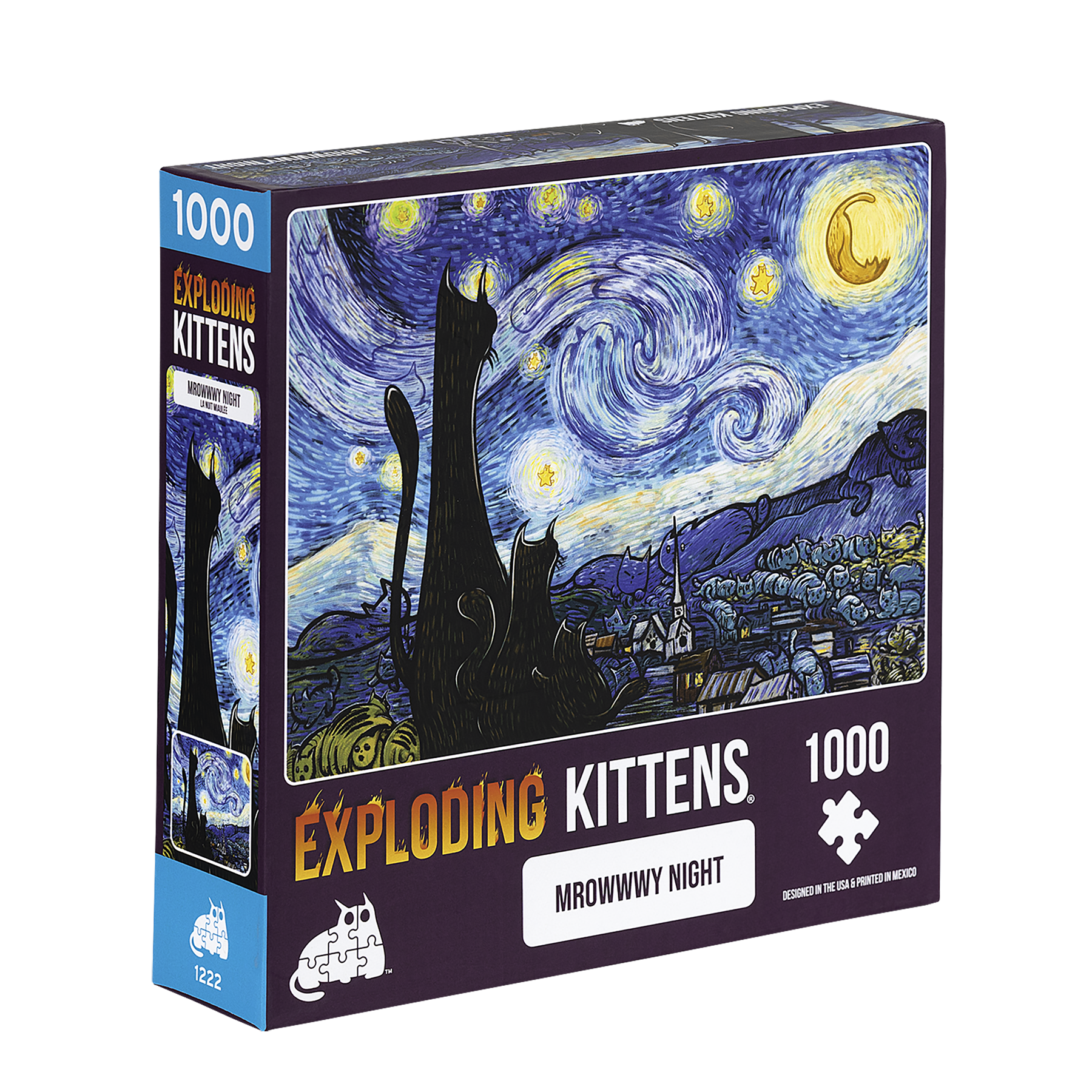 Mrowwwry Night (1000 Piece Puzzle) - Image 2