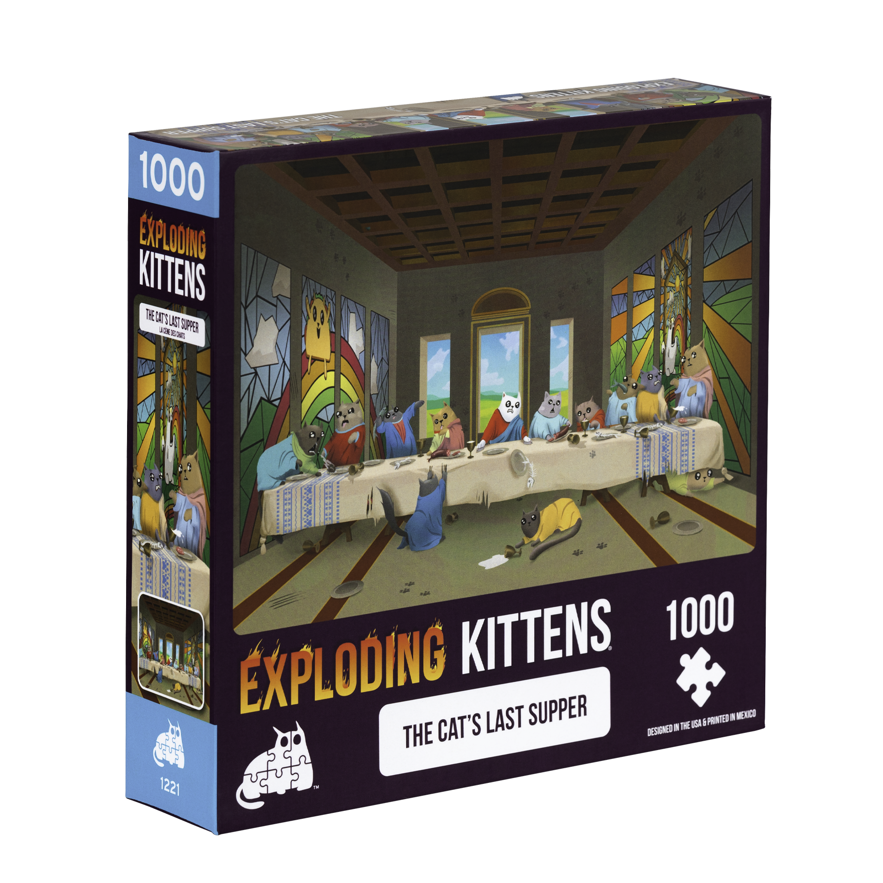 The Cat's Last Supper (1000 Piece Puzzle) - Image 2
